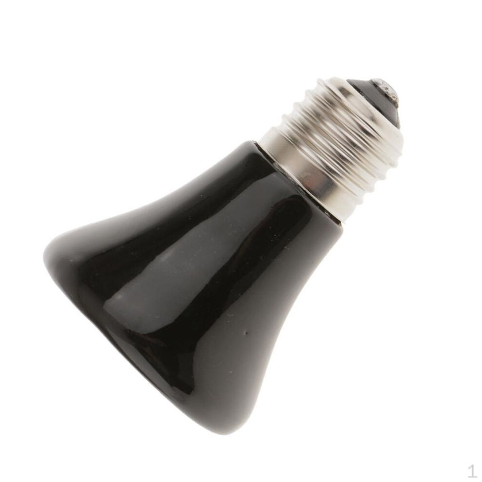 Ceramic Heat Emitter Bulb Lamp 50W Black