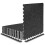Rubber Top Exercise Puzzle Mat Grey 1/2-in 48sqft 1