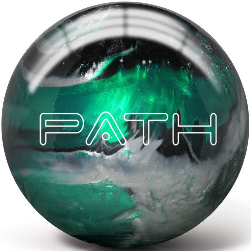 Palla da bowling Pyramid Path (smeraldo/nero/argento 15 libbre)