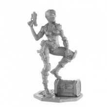 Scarlet Cyberist Dustrunner (75 mm skala) Miniature Chronoscope Reaper Miniaturer