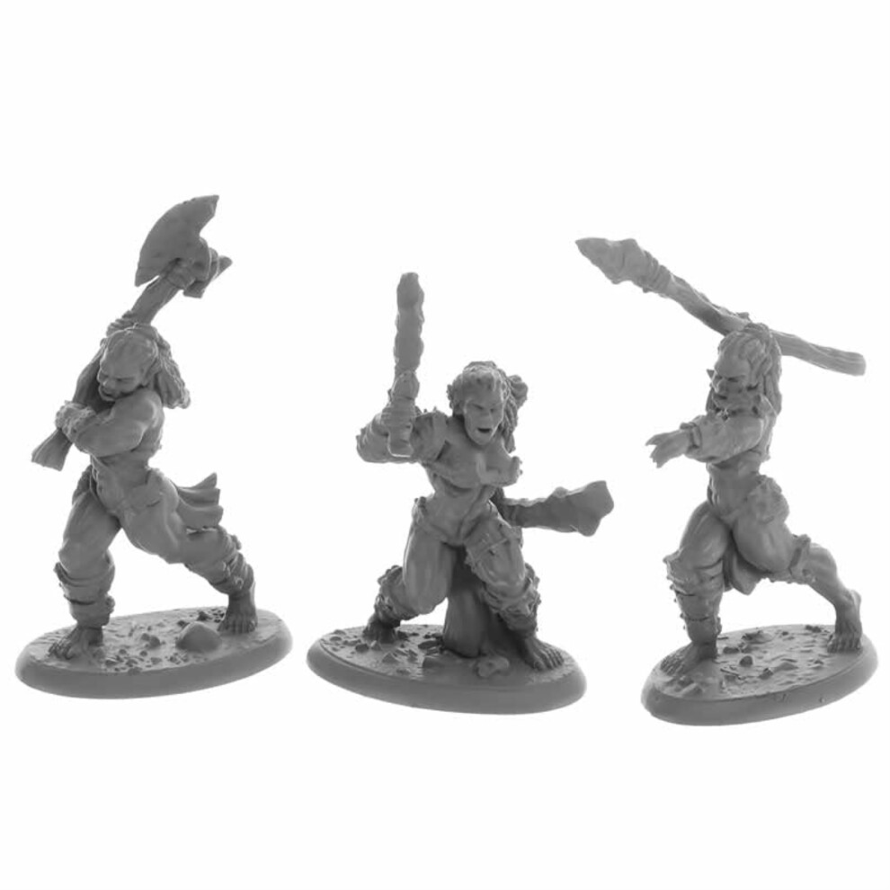 Reaper Miniatures Jade Fire Warriors Miniaturfigur, 25 Mm, Heroischer Ma Stab, Reaper Bones Usa-image