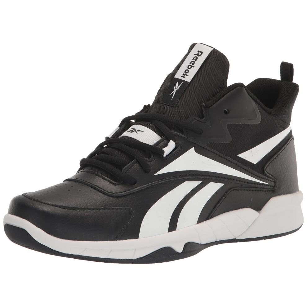 Reebok Boy's More Buckets Basketball Shoe Black/White 1.5 Little Kid