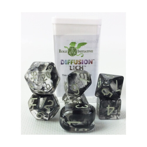 Rolle 4 Initiativ R4I terninger m/ Arch'd4: Diffusion - Lich (7)