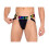 6159 - Heren Pride Jockstrap met elastisch LOVE-logo - Groot / Zwart/Multi 1