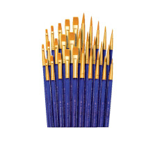 Sada 30 zlat ch tetcov Royal Brush Taklon