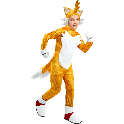 Rubies Rubie's Child's Sonic Deluxe Tails-kostuum groot 1