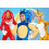 Rubies Rubie's Child's Sonic Deluxe Tails-kostuum groot 4
