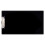 8.5x14 Clipboard Acrylic Panel Featuring a Low Profile Clip Black 3