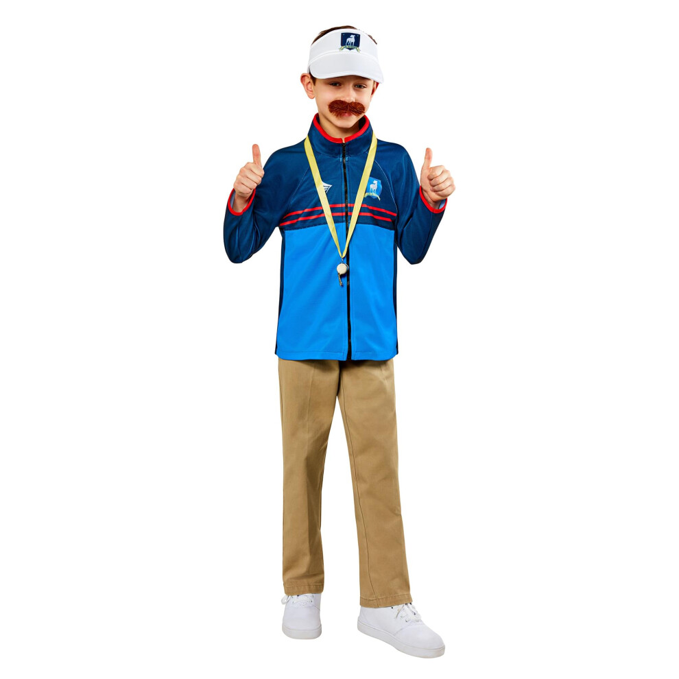 Photos - Fancy Dress Rubies Ted Lasso Boys costume Kit Medium Not,Specified B0BQ1W7LRP 