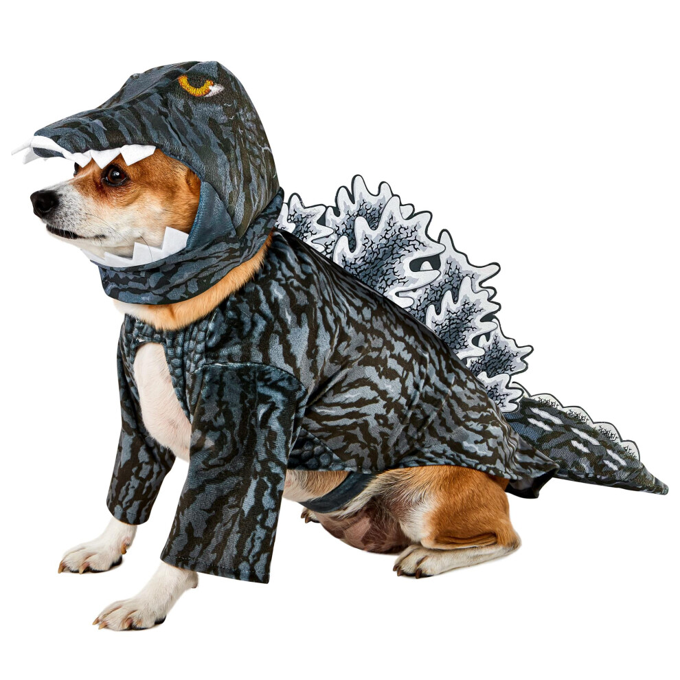 Photos - Dog Clothing godzilla Hooded Pet costume Large 3000083LXL