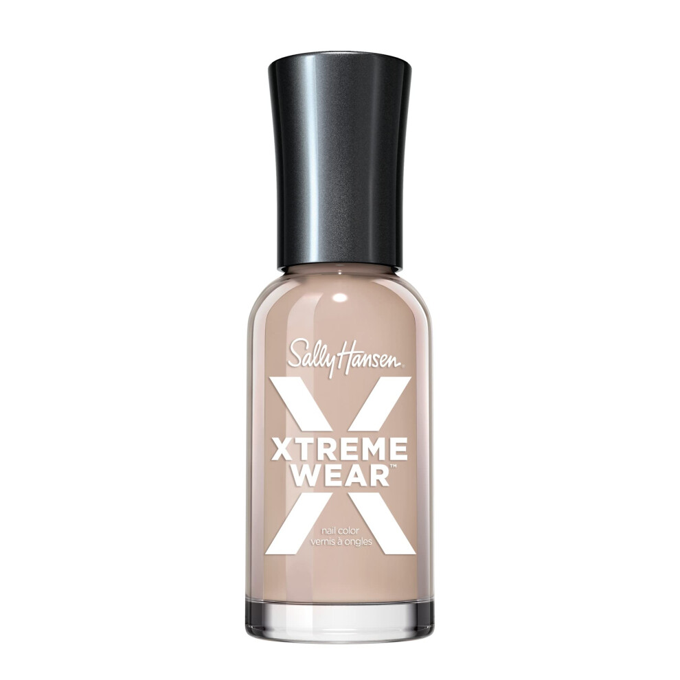 Sally Hansen Xtreme Wear Nail Polish Streak-Free Shiny Finish Long-Lasting Nail Color Nifty Nude 0.12 Fl Oz