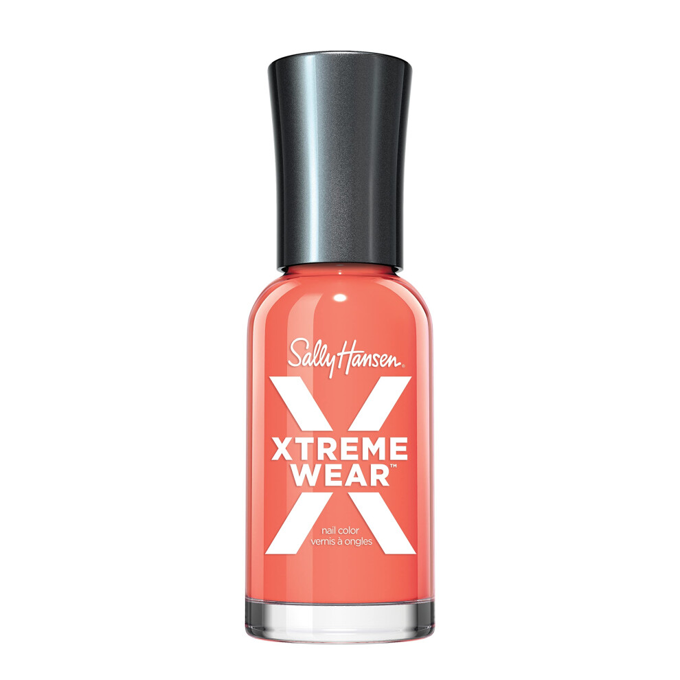 Sally Hansen Xtreme Wear Nail Polish Streak-Free Shiny Finish Long-Lasting Nail Color Pixie Peach 0.12 Fl Oz