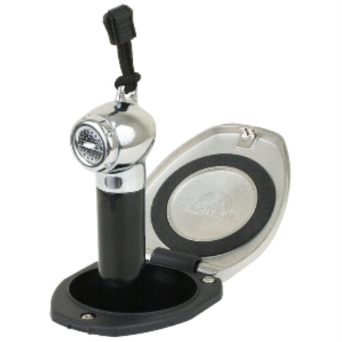 DOUCHE ENCASTR   E SCANDVIK NOIRE ET INOX VETICAL/