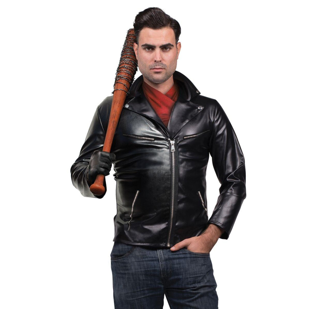 Photos - Fancy Dress Walking Dead Negan Zombie Slugger Adult costume Medium Not,Specified B07681N7LD