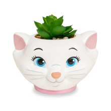 Disney Aristocatky Marie 4-palcov mini kvetin c s umel mi sukulentmi