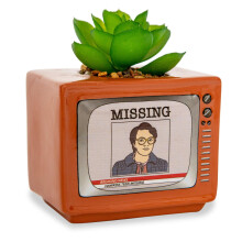 Keramick mini kvetin c Stranger Things Missing Barb s umel mi sukulentmi, 10 cm