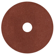 Sealey Worksafe® 125mm Fibre Backed Sanding Disc 40Grit - Pack of 25 WSD540