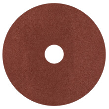 Sealey Worksafe® 125mm Fibre Backed Sanding Disc 60Grit - Pack of 25 WSD560
