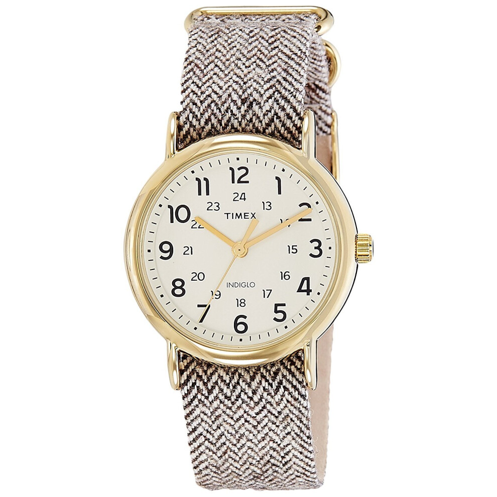 Timex Womens Analogue Quartz Watch With Textile Strap TW2P71900