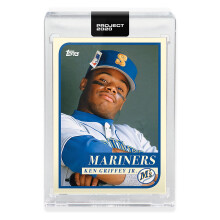 MLB Topps PROJEKT 2020 karta 127 1989 Ken griffey Jr od Oldmanalan