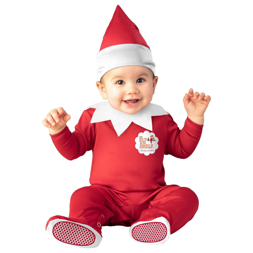 Photos - Fancy Dress Elf On The Shelf Baby Boy Elf Infant Costume | 12-18M Numero di parte: B09CJL7HGQ