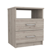 Napoles Nightstand  -Bedroom -Light Gray