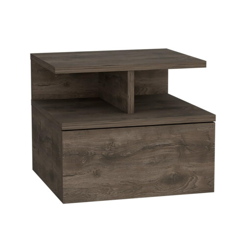 Adele Floating Nightstand -Bedroom-Dark Walnut 1