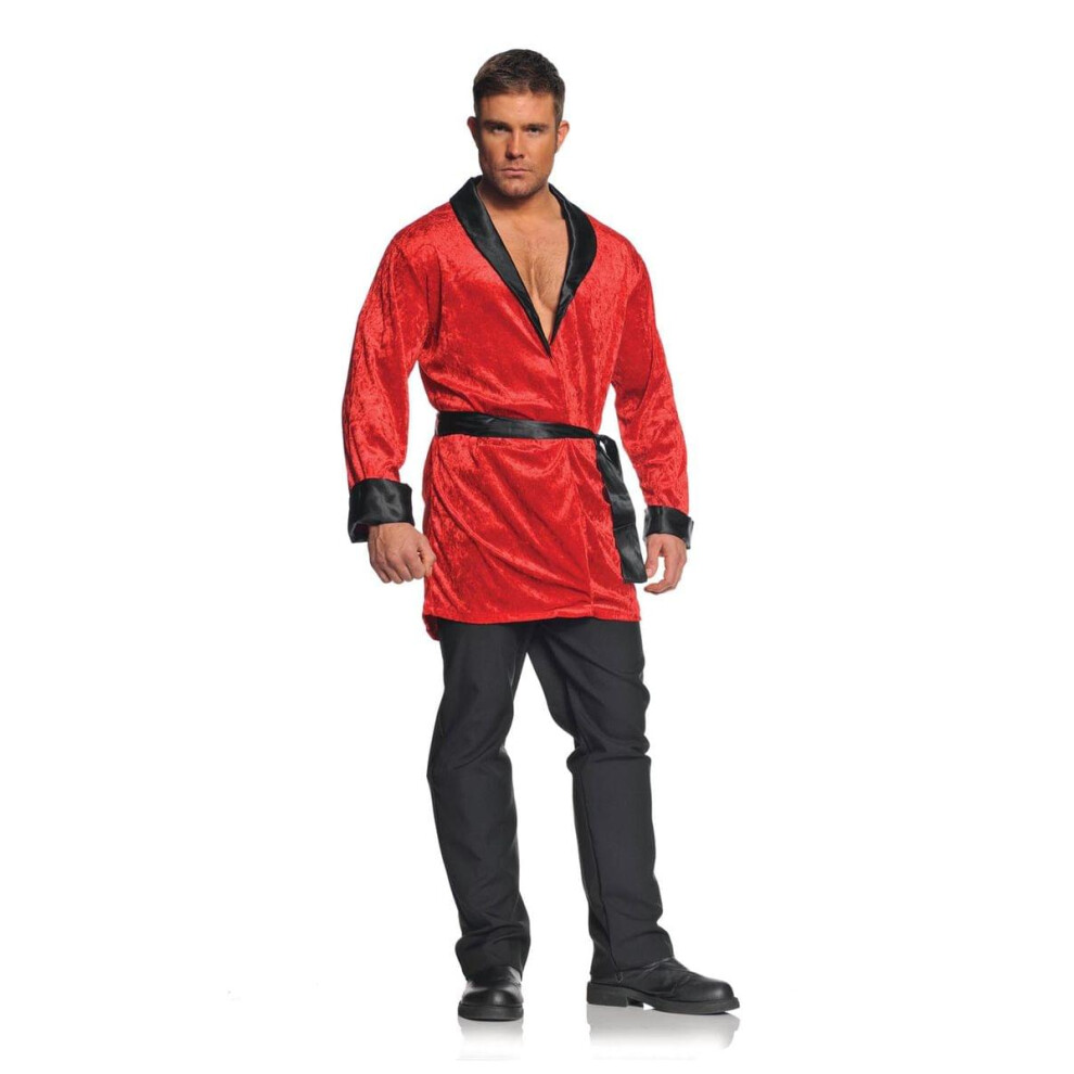 Veste de smoking rouge pour adulte, taille XX-Large