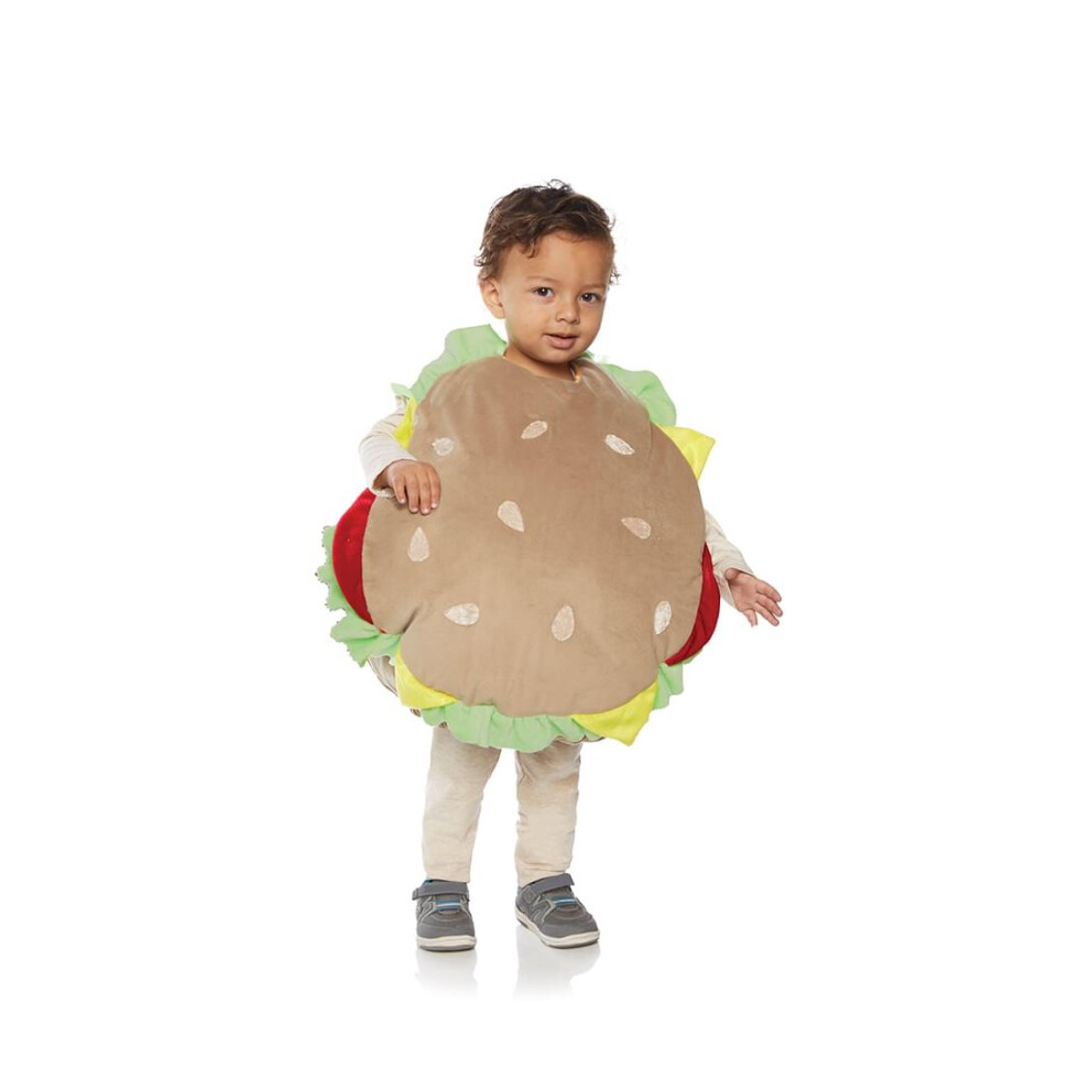 Photos - Fancy Dress Hamburger Toddler costume Medium 25707 M