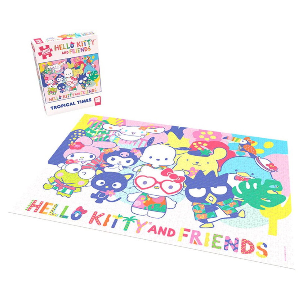 Sanrio Hello Kitty En Vrienden Tropical Times 1000 Stukjes Legpuzzel-image