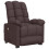 VidaXL vidaXL Massagesessel Dunkelbraun Stoff 2
