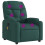 VidaXL vidaXL Massagesessel Dunkelgrün Stoff 2