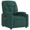 VidaXL vidaXL Massagesessel Dunkelgrün Stoff 3