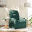 VidaXL vidaXL Massagesessel Dunkelgrün Stoff 1