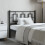 VidaXL vidaXL Metal Headboard Black 39.4 1