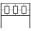 VidaXL vidaXL Metal Headboard Black 39.4 3