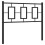 VidaXL vidaXL Metal Headboard Black 39.4 2