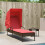 VidaXL vidaXL Sonnenliege mit Sonnendach Braun Polyrattan 3