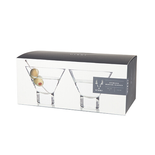 Viskin Raye Stemless Martini -lasit (1 kpl pakkaus) 1