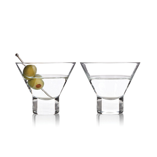 Viskin Raye Stemless Martini -lasit (1 kpl pakkaus)
