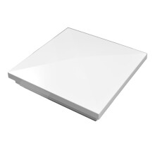 Remate para poste Weatherables de 6 x 6 pulgadas: cubierta de vinilo premium para exteriores, resistente a la intemperie, de gran durabilidad y f