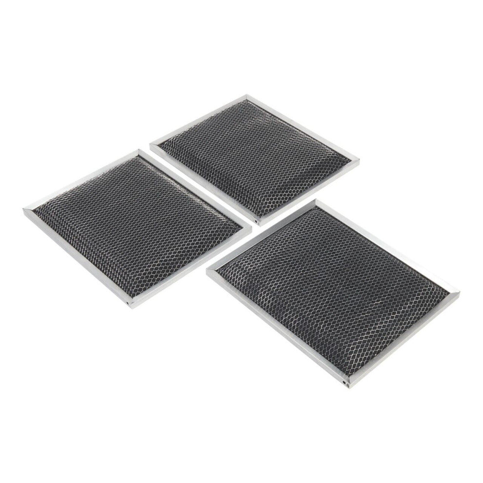 Whirlpool W10355450 Genuine Oem Hood Charcoal Filters For Ranges 3-Pack - Replaces 1938124 Ah3494894 Ea3494894 Ps3494894
