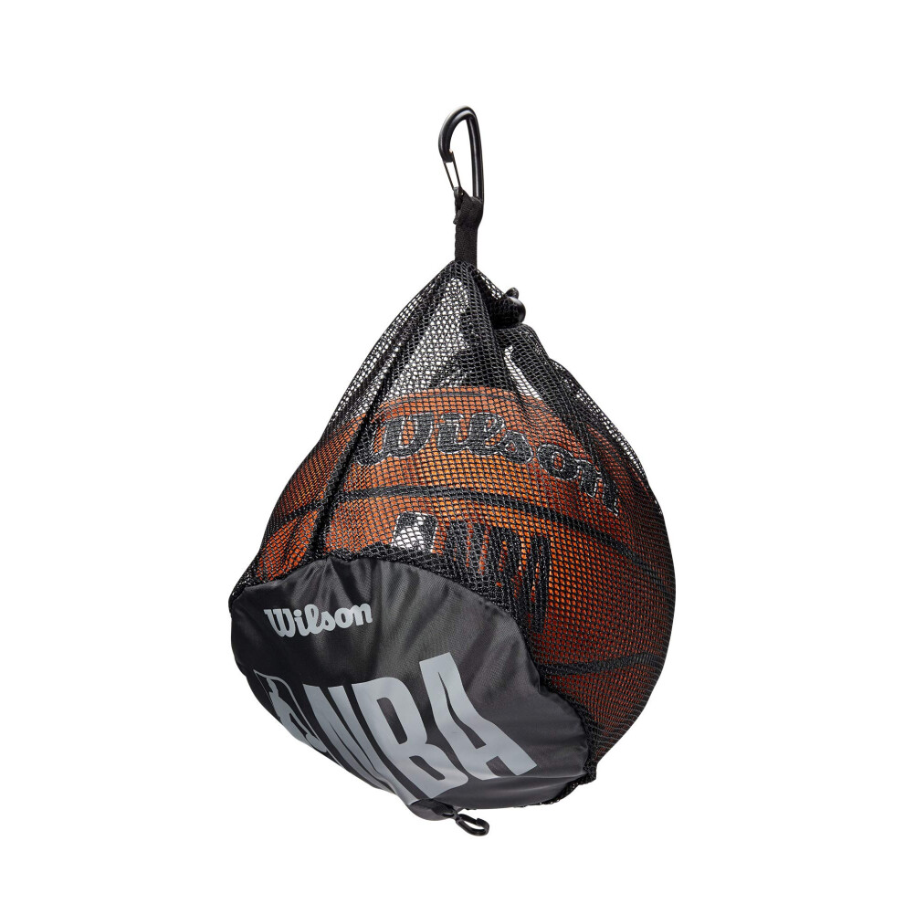 WILSON NBA Single Ball Basketball Bag - Black