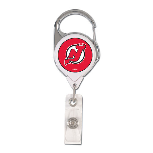 New Jersey Devils Badge Holder Premium Retractable - Ordine speciala