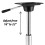 WISE KING PIN POWER RISE PEDESTAL - ADJUSTS 16 TO 3