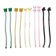 yueton 10 stuks schattige kikker roze konijn kat beren kabelbinder koord organizer hoofdtelefoon hoofdtelefoon oortelefoon wikkelopwinder/fixeerhoude