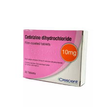 Crescent Cetirizine Dihydrochloride 10mg Pack of 30
