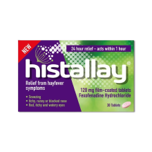Histallay Fexofenadine Hydrochloride 30 Tablets