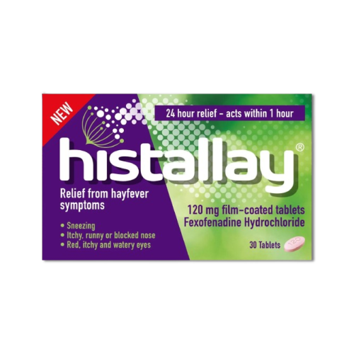 Histallay Fexofenadine Hydrochloride 30 Tablets