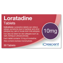 Crescent Loratadine Tablets Pack of 30